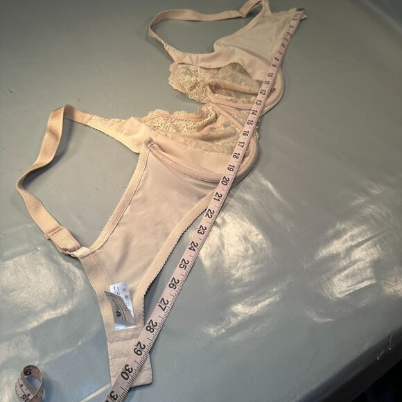 Wacoal Renaissance Rose Underwire Lace Bra Womens 40D Embroidered Floral - Picture 11 of 16
